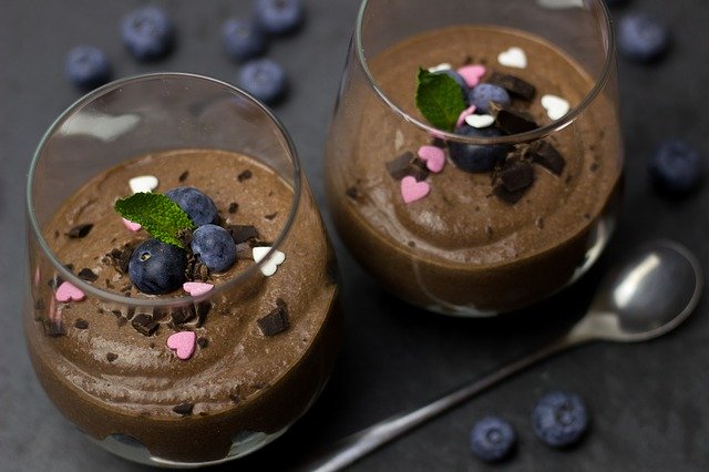 Pisces chocolate mousse