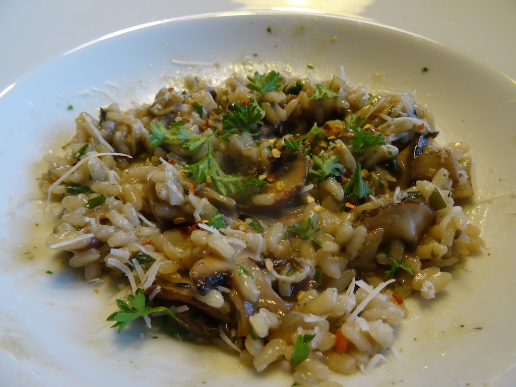 Virgo recipe: mushroom risotto
