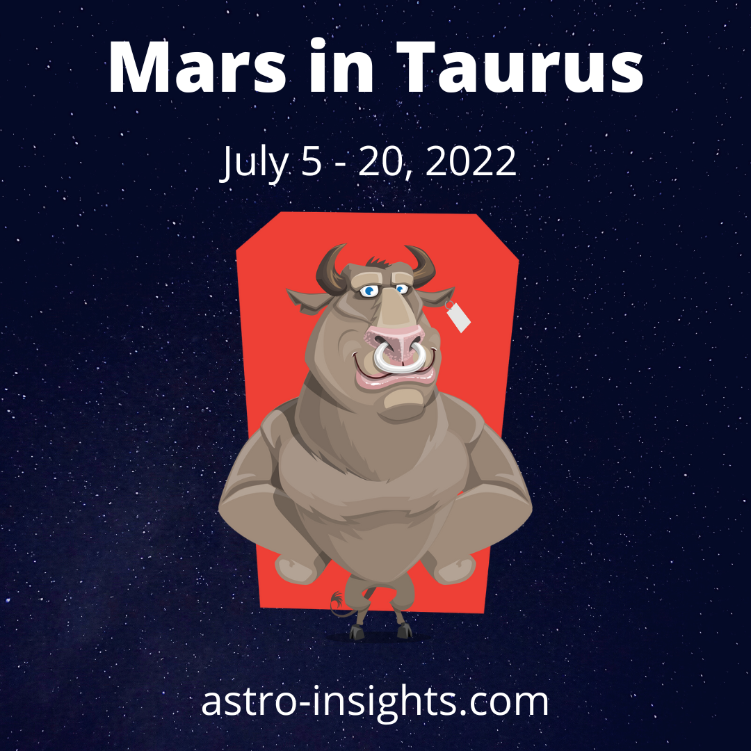 Mars in Taurus